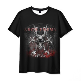 Мужская футболка 3D с принтом Arch Enemy 25 в Курске, 100% полиэфир | прямой крой, круглый вырез горловины, длина до линии бедер | Тематика изображения на принте: 