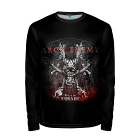 Мужской лонгслив 3D с принтом Arch Enemy 25 в Курске, 100% полиэстер | длинные рукава, круглый вырез горловины, полуприлегающий силуэт | Тематика изображения на принте: 