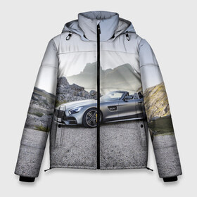 Мужская зимняя куртка 3D с принтом Mercedes V8 Biturbo в Курске, верх — 100% полиэстер; подкладка — 100% полиэстер; утеплитель — 100% полиэстер | длина ниже бедра, свободный силуэт Оверсайз. Есть воротник-стойка, отстегивающийся капюшон и ветрозащитная планка. 

Боковые карманы с листочкой на кнопках и внутренний карман на молнии. | cabriolet | car | germany | mercedes | mountains | nature | v 8 biturbo | автомобиль | германия | горы | кабриолет | мерседес | природа
