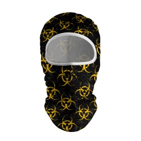 Балаклава 3D с принтом YELLOW BIOHAZARD в Курске, 100% полиэстер, ткань с особыми свойствами — Activecool | плотность 150–180 г/м2; хорошо тянется, но при этом сохраняет форму. Закрывает шею, вокруг отверстия для глаз кайма. Единый размер | biohazard | covid 19 | mask | ncov | virus | биохазард | вирус | китай | коронавирус | маска | медицина | медицинская маска | нков | эпидемия