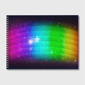 Альбом для рисования с принтом Space в Курске, 100% бумага
 | матовая бумага, плотность 200 мг. | abstract | space | texture | абстракция | астрономия | волны | вселенная | галактика | геометрия | градиент | звезда | космос | краски | палитра | паттерн | полигоны | радуга | текстура