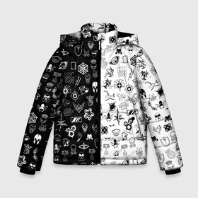 Зимняя куртка для мальчиков 3D с принтом RAINBOW SIX SIEGE в Курске, ткань верха — 100% полиэстер; подклад — 100% полиэстер, утеплитель — 100% полиэстер | длина ниже бедра, удлиненная спинка, воротник стойка и отстегивающийся капюшон. Есть боковые карманы с листочкой на кнопках, утяжки по низу изделия и внутренний карман на молнии. 

Предусмотрены светоотражающий принт на спинке, радужный светоотражающий элемент на пуллере молнии и на резинке для утяжки | caveira | dokkaebi | ela | mute | outbreak | r6s | rainbow | rainbow six siege | tom clancys | радуга 6 осада | том клэнси