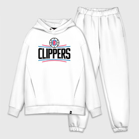 Мужской костюм хлопок OVERSIZE с принтом Los Angeles Clippers (1) в Курске,  |  | Тематика изображения на принте: ball | basketball | clippers | sport | streetball | баскетбол | клипперс | мяч | нба | спорт | стритбол