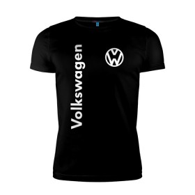 Мужская футболка премиум с принтом Volkswagen. в Курске, 92% хлопок, 8% лайкра | приталенный силуэт, круглый вырез ворота, длина до линии бедра, короткий рукав | 2020 | car | sport | volkswagen | авто | автомобильные | бренд | вирус | коронавирус | марка | машина | новый лого | спорт | стиль | фольксваген