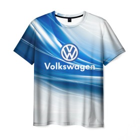 Мужская футболка 3D с принтом Volkswagen. в Курске, 100% полиэфир | прямой крой, круглый вырез горловины, длина до линии бедер | Тематика изображения на принте: 2020 | car | sport | volkswagen | авто | автомобильные | бренд | вирус | коронавирус | марка | машина | новый лого | спорт | стиль | фольксваген
