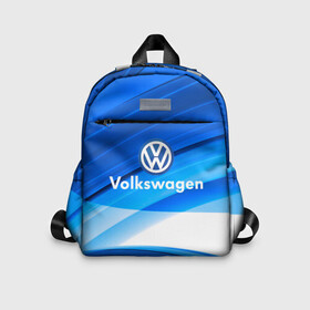Детский рюкзак 3D с принтом Volkswagen. в Курске, 100% полиэстер | лямки с регулируемой длиной, сверху петелька, чтобы рюкзак можно было повесить на вешалку. Основное отделение закрывается на молнию, как и внешний карман. Внутри дополнительный карман. По бокам два дополнительных кармашка | 2020 | car | sport | volkswagen | авто | автомобильные | бренд | вирус | коронавирус | марка | машина | новый лого | спорт | стиль | фольксваген