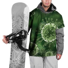 Накидка на куртку 3D с принтом COVID-19 в Курске, 100% полиэстер |  | Тематика изображения на принте: covid 19 | molecule | абстракция | клетки | коронавирус | медицина | микробы | молекулы | наука | нейрон | нейроны | текстура | текстуры | формула