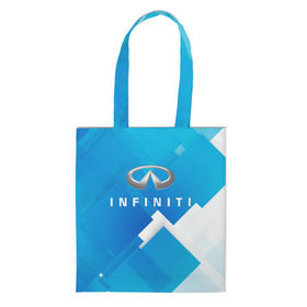 Сумка 3D повседневная с принтом Infiniti. в Курске, 100% полиэстер | Плотность: 200 г/м2; Размер: 34×35 см; Высота лямок: 30 см | abstract | auto | car | geometry | infiniti | sport | texture | абстракция | авто | автомобиль | автомобильные | бренд | геометрия | инфинити | классика | марка | машины | спорт | текстура