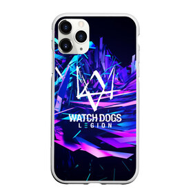 Чехол для iPhone 11 Pro Max матовый с принтом WATCH DOGSLEGION в Курске, Силикон |  | ded sec | hacker | legion | watch dogs | watch dogs 2 | watch dogs legion | легион | хакер