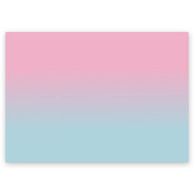 Поздравительная открытка с принтом НЕЖНОСТЬ в Курске, 100% бумага | плотность бумаги 280 г/м2, матовая, на обратной стороне линовка и место для марки
 | градиент | красиво | нежность | розовый | синий | спокойно | текстуры | цвета