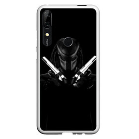 Чехол для Honor P Smart Z с принтом Killer Predator (Black) в Курске, Силикон | Область печати: задняя сторона чехла, без боковых панелей | hitman | predator | хитман | хищник