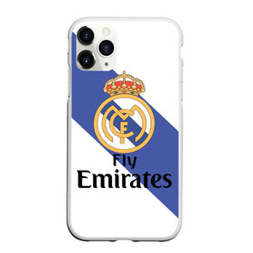 Чехол для iPhone 11 Pro Max матовый с принтом Реал в Курске, Силикон |  | real madrid | испания | королевский клуб | мадрид | номер 4 | реал | серхио рамос | футбол