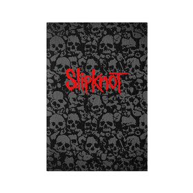 Обложка для паспорта матовая кожа с принтом SLIPKNOT в Курске, натуральная матовая кожа | размер 19,3 х 13,7 см; прозрачные пластиковые крепления | Тематика изображения на принте: slipknot | джей вайнберг | джеймс рут | джои джордисон | донни стили | кори тейлор | крис фен | крэйг джонс | мик томсон | пол греи | слипкнот | шон крэхан