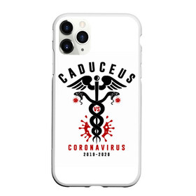 Чехол для iPhone 11 Pro Max матовый с принтом Caduceus в Курске, Силикон |  | caduceus | coronavirus | medic | nurse | superhero | врач | врачи | герои | герой | коронавирус | медбрат | медик | медики | медицина | медсестра | супергерои | супергерой