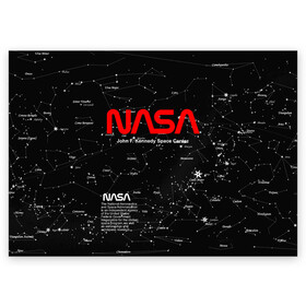 Поздравительная открытка с принтом NASA в Курске, 100% бумага | плотность бумаги 280 г/м2, матовая, на обратной стороне линовка и место для марки
 | nasa | астронавт | вселенная | звёздная карта | звёзды | космический | космонавт | космонавтика | космос | наса | ракета | шатл