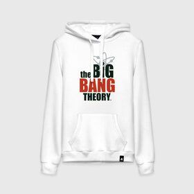 Женская толстовка с принтом Big Bang Theory logo в Курске, френч-терри, мягкий теплый начес внутри (100% хлопок) | карман-кенгуру, эластичные манжеты и нижняя кромка, капюшон с подкладом и шнурком | big bang theory | howard wolowitz | leonard hofstadter | penny | raj | sheldon cooper | stuart bloom | vdgerir | воловитц | леонард хофстедер | пэнни | радж | раджешь кутрапалли | тбв | теория большого взрыва | чак лорри | шелдон | шэл