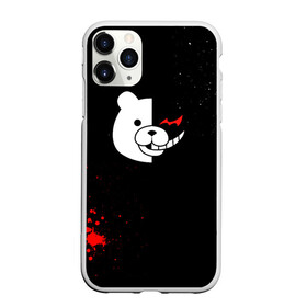 Чехол для iPhone 11 Pro Max матовый с принтом Monocuma в Курске, Силикон |  | anime | danganronpa | monocuma | аниме | анимэ | данганронпа | манакума | медведь | монокума | мономишка | черный медведь | школа отчаяния