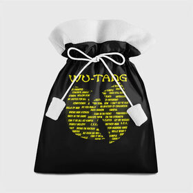Подарочный 3D мешок с принтом WU-TANG CLAN | ВУ ТАНГ (Z) в Курске, 100% полиэстер | Размер: 29*39 см | Тематика изображения на принте: rap | wu tang | wu tang clan | ву танг | ву танг клан | реп | репер | рэп | рэпер