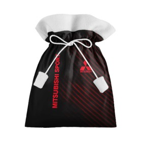 Подарочный 3D мешок с принтом MITSUBISHI в Курске, 100% полиэстер | Размер: 29*39 см | Тематика изображения на принте: mitsubishi | sport | авто | автомобиль | лого | логотип | митсубиси | митсубиши | спорт | текстура
