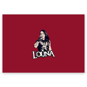 Поздравительная открытка A6 с принтом Louna в Курске, 100% бумага | плотность бумаги 280 г/м2, матовая, на обратной стороне линовка и место для марки
 | Тематика изображения на принте: louna | лу геворкян | луна | лусине | музыка | рок | русский рок