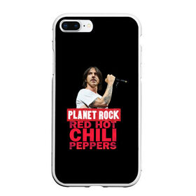 Чехол для iPhone 7Plus/8 Plus матовый с принтом RHCP в Курске, Силикон | Область печати: задняя сторона чехла, без боковых панелей | red hot chili peppers | rhcp | американский рок | музыка | планета рока | ред хот чили пеперс | рок группа