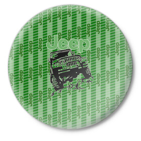Значок с принтом Jeep в Курске,  металл | круглая форма, металлическая застежка в виде булавки | auto | car sketch | jeep | авто | автомобильные | кар | лексус | машины | скетч