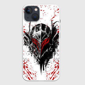 Чехол для iPhone 13 с принтом БЕРСЕРК ЧЁРНАЯ МАСКА   BERSERK BLACK MASK в Курске,  |  | Тематика изображения на принте: anime | anime berserk | berserk | knight | manga | аниме | аниме берсерк | берсерк | манга | рыцарь