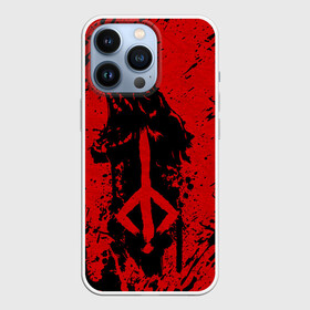 Чехол для iPhone 13 Pro с принтом BLOODBORNE в Курске,  |  | bloodborne | hunter | знак охотника | охотник | рожденный кровью