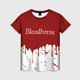 Женская футболка 3D с принтом Bloodborne. в Курске, 100% полиэфир ( синтетическое хлопкоподобное полотно) | прямой крой, круглый вырез горловины, длина до линии бедер | bloodborne | bloodborne 2 | esport | game | playstation | бладборн | игра | киберспорт | киберспортсмен | порождение крови