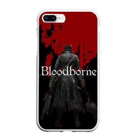 Чехол для iPhone 7Plus/8 Plus матовый с принтом Bloodborne в Курске, Силикон | Область печати: задняя сторона чехла, без боковых панелей | bloodborne | bloodborne 2 | esport | game | playstation | бладборн | игра | киберспорт | киберспортсмен | порождение крови