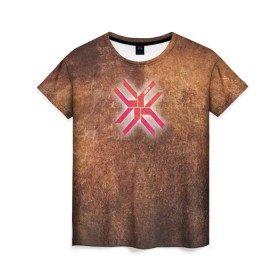 Женская футболка 3D с принтом Awen в Курске, 100% полиэфир ( синтетическое хлопкоподобное полотно) | прямой крой, круглый вырез горловины, длина до линии бедер | awen | eeoneguy | ivanguy | sugar | блоггер | иван | ивангай | подростки | рудской | хаю хай | ютуб
