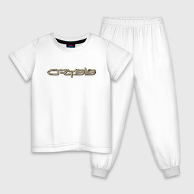 Детская пижама хлопок с принтом Crysis в Курске, 100% хлопок |  брюки и футболка прямого кроя, без карманов, на брюках мягкая резинка на поясе и по низу штанин
 | Тематика изображения на принте: 