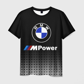 Мужская футболка 3D с принтом BMW в Курске, 100% полиэфир | прямой крой, круглый вырез горловины, длина до линии бедер | Тематика изображения на принте: bmw | bmw лого | bmw марка | bmw эмблема | бмв | бмв значок | бмв лого | бмв эмблема | бэха | значок bmw | лого автомобиля | логотип bmw | марка бмв | черно белый значок бмв
