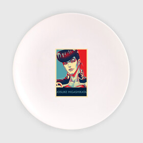 Тарелка с принтом Джоскэ Хигашиката в Курске, фарфор | диаметр - 210 мм
диаметр для нанесения принта - 120 мм | anime | jojo | аниме | джоджо | джоскэ хигашиката