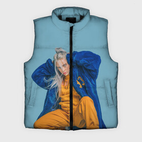 Мужской жилет утепленный 3D с принтом Billie Eilish в Курске,  |  | billie eilish | billie eilish bury | billie eilish merch | билли айлиш | билли айлиш мерч