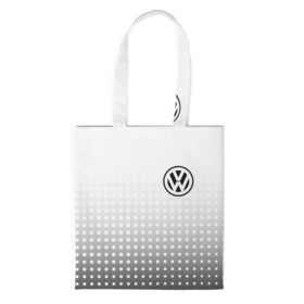 Шоппер 3D с принтом Volkswagen в Курске, 100% полиэстер | Плотность: 200 г/м2; Размер: 34×35 см; Высота лямок: 30 см | volkswagen | vw | vw значок | vw лого | vw марка | vw эмблема | wv | значок vw | значок фольксваген | лого автомобиля | лого вольцваген | логотип vw | фольксваген | фольцваген