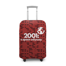 Чехол для чемодана 3D с принтом 2001: а Space Odyssey в Курске, 86% полиэфир, 14% спандекс | двустороннее нанесение принта, прорези для ручек и колес | 2001 | 2001:космическая одиссея | discovery one | eva pod | frank poole | hal 9000 | heywood floyd | space odyssey | stanley kubrick | vdgerir | космическая одиссея | стэнли кубрик