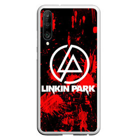 Чехол для Honor P30 с принтом Linkin Park в Курске, Силикон | Область печати: задняя сторона чехла, без боковых панелей | chester bennington | linkin park | rock | группа | линкин парк | логотип | музыка | рок | рок н ролл | честер беннингтон | эмблема