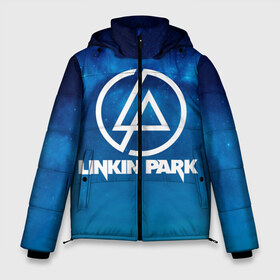 Мужская зимняя куртка 3D с принтом Linkin Park в Курске, верх — 100% полиэстер; подкладка — 100% полиэстер; утеплитель — 100% полиэстер | длина ниже бедра, свободный силуэт Оверсайз. Есть воротник-стойка, отстегивающийся капюшон и ветрозащитная планка. 

Боковые карманы с листочкой на кнопках и внутренний карман на молнии. | chester bennington | linkin park | rock | space | группа | космос | линкин парк | логотип | музыка | рок | рок н ролл | честер беннингтон | эмблема