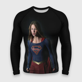 Мужской рашгард 3D с принтом Supergirl в Курске,  |  | Тематика изображения на принте: kara danvers | supergirl | vdzabma | кара дэнверс | супергерл