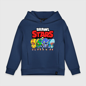 Детское худи Oversize хлопок с принтом BRAWL STARS в Курске, френч-терри — 70% хлопок, 30% полиэстер. Мягкий теплый начес внутри —100% хлопок | боковые карманы, эластичные манжеты и нижняя кромка, капюшон на магнитной кнопке | bibi | brawl stars | coach mike | crow | gale | leon | leon shark | max | mecha crow | mortis | mr.p | nani | phoenix | sally leon | sandy | spike | sprout | tara | virus 8 bit | werewolf | ворон | оборотень