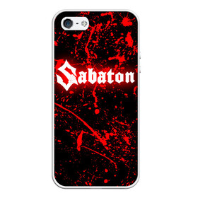 Чехол для iPhone 5/5S матовый с принтом Sabaton в Курске, Силикон | Область печати: задняя сторона чехла, без боковых панелей | battle metal | sabaton | военная тематика | военные песни | война | история войны | классика | музыка | патриотизм | рок | рок группа | сабатон | солдаты | шведская хэви пауэр метал группа