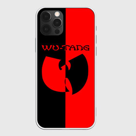 Чехол для iPhone 12 Pro с принтом WU-TANG CLAN | BLACK and RED (Z) в Курске, силикон | область печати: задняя сторона чехла, без боковых панелей | Тематика изображения на принте: bastard | inspectah deck | masta killa | method man | raekwon | rap | rekeem | rza rza rakeem | the rza | u god | wu tang | wu tang clan | ву танг | ву танг клан | реп | репер | рэп | рэпер