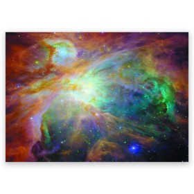 Поздравительная открытка A6 с принтом The Heart of Orion в Курске, 100% бумага | плотность бумаги 280 г/м2, матовая, на обратной стороне линовка и место для марки
 | Тематика изображения на принте: space | астрономия | звёзды | космос | млечный путь | планеты
