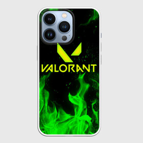 Чехол для iPhone 13 Pro с принтом VALORANT FIRE | ВАЛОРАНТ ОГОНЬ в Курске,  |  | breach | cs go | cypher | jett | league of legends | legends of runeterra | lol | omen | overwatch | phoenix | riot | riot games | sage | sona | sova | valorant | viper | валорант | кс го | лига легенд | лол