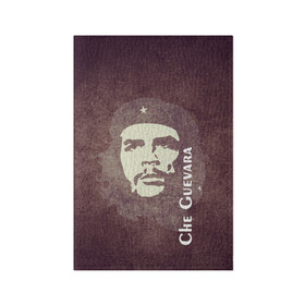 Обложка для паспорта матовая кожа с принтом Че Гевара в Курске, натуральная матовая кожа | размер 19,3 х 13,7 см; прозрачные пластиковые крепления | che guevara | исторические личности | революция | че гевара