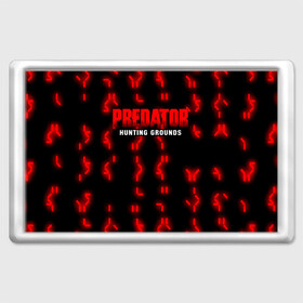 Магнит 45*70 с принтом PREDATOR: HUNTING GROUNDS. в Курске, Пластик | Размер: 78*52 мм; Размер печати: 70*45 | Тематика изображения на принте: 90 е | predator | predator:hunting grounds | апгрейд | взгляд | воители | добыча | клыки | монстр | монстры | предатор | пришелец | против чужого | существо | фантастика | фэнтези | хищник