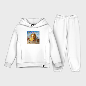 Детский костюм хлопок Oversize с принтом TRAVIS SCOTT в Курске,  |  | america | astroworld | cactus jack | rap | travis scott | usa | wish you were here | америка | зарубежный реп | кактус джек | реп | сша | трэвис скотт