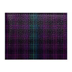 Обложка для студенческого билета с принтом Neon cell в Курске, натуральная кожа | Размер: 11*8 см; Печать на всей внешней стороне | геометрия | градиент | квадраты | клетка | клетчатый | линии | неоновый | полосы | популярный | разноцветный | решетка | сетка | текстура | фиолетовый | шотландка | яркий