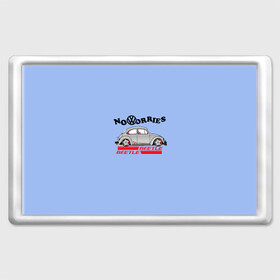Магнит 45*70 с принтом Volkswagen Beetle в Курске, Пластик | Размер: 78*52 мм; Размер печати: 70*45 | volkswagen beetle | авто | битл | гонки | жук | машина | фольц | фольцваген